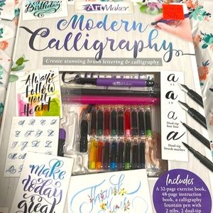 A calligraphy set